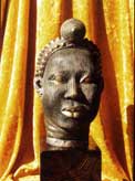 Statuaire d'Ifﾎ - ethnie Ibo  Nigﾎria - Afrique