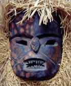 Masque ethnies Lombi/Baali - Congo - Afrique